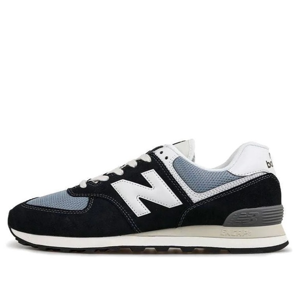 New Balance Other - New Balance 574 Grey/Black Marathon Running Shoes ML574HF2 Size 8 New